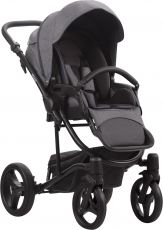 Детская коляска 2 в 1 Bebetto Torino TEX 03 (черная рама)